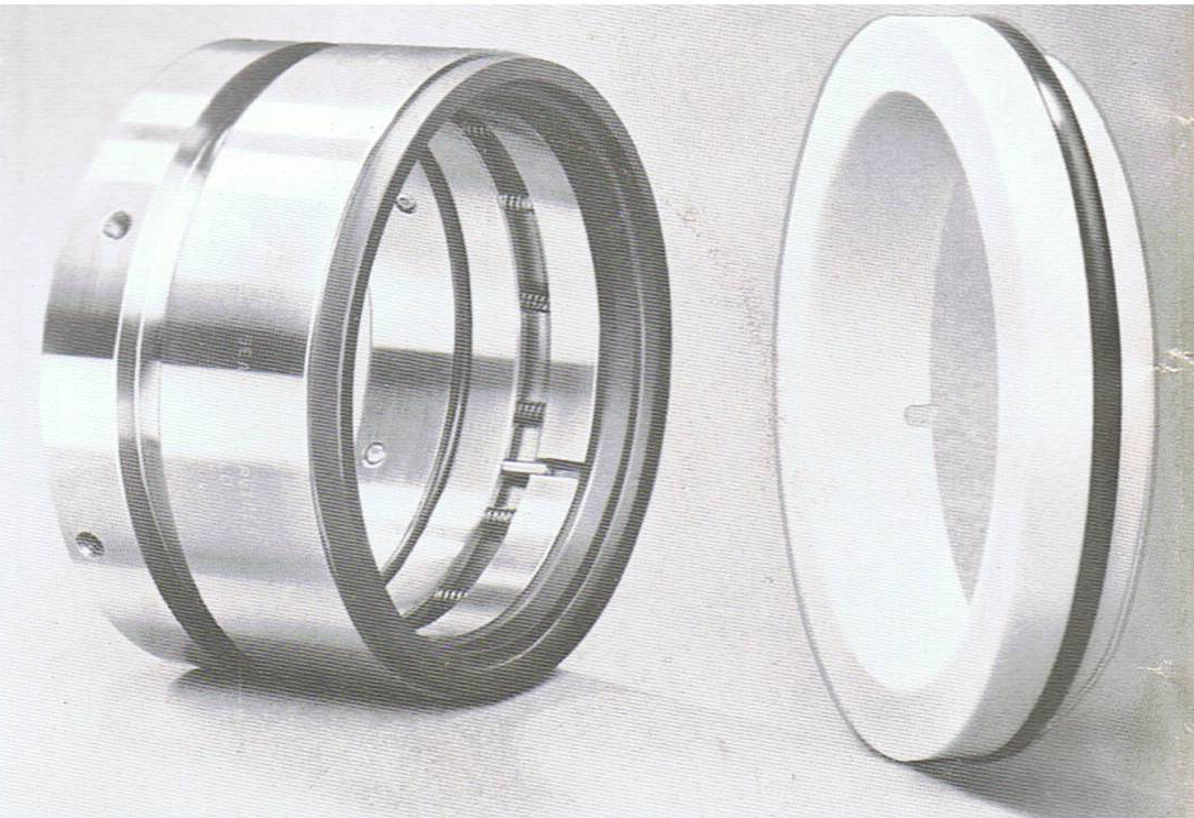 Multiple Springs & Balance Mechanical Seals. Spring out of Products type NH40J